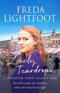 Book Cover for Lonely Teardrops by Freda Lightfoot