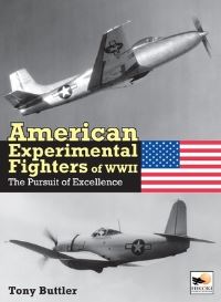 Book Cover for American Experimental Fighters of WWII by Tony Buttler