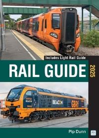 Book Cover for Rail Guide 2025 by Pip Dunn