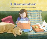 Book Cover for I Remember by Courtney Welker