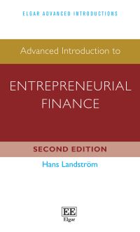 Book Cover for Advanced Introduction to Entrepreneurial Finance by Hans Landström