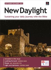 Book Cover for New Daylight September-December 2022 by Gordon Giles