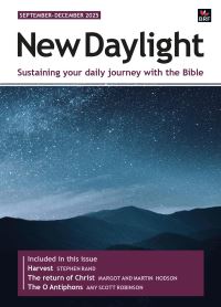 Book Cover for New Daylight September-December 2025 by Gordon Giles