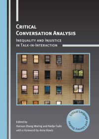 Book Cover for Critical Conversation Analysis by Hansun Zhang Waring, Nadja Tadic
