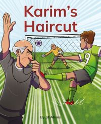 Book Cover for Karim's Haircut by Jill Atkins