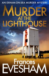 Book Cover for Murder At the Lighthouse by Frances Evesham Author