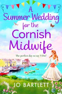 Book Cover for A Summer Wedding for the Cornish Midwife by Jo Bartlett