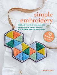 Book Cover for Simple Embroidery by Laura Strutt