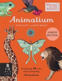 Book Cover for Animalium by Jenny Broom