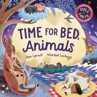 Book Cover for Time for Bed, Animals by Ben Lerwill