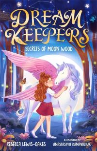 Book Cover for Secrets of Moon Wood by Rebecca LewisOakes