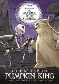 Book Cover for The Battle for Pumpkin King by Daniel Conner, Shaun McLaughlin, D J Milky, Roberto Scalia, Tim Burton