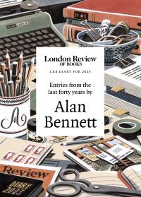Book Cover for LRB Diary for 2023 by Alan Bennett