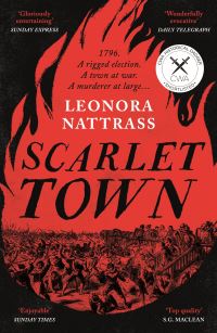 Book Cover for Scarlet Town by Leonora Nattrass 