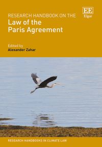 Book Cover for Research Handbook on the Law of the Paris Agreement by Alexander Zahar