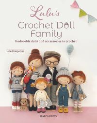 Book Cover for Lulu's Crochet Doll Family by Sandra Muller