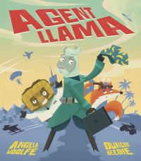 Book Cover for Agent Llama by Angela Woolfe