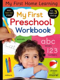 Book Cover for My First Preschool Workbook by Lauren Crisp