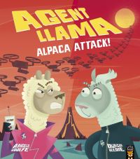 Book Cover for Alpaca Attack! by Angela Woolfe