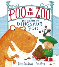 Book Cover for The Island of Dinosaur Poo by Steve Smallman
