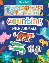 Book Cover for Counting Wild Animals by Kit Elliot