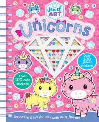 Book Cover for Jewel Art Unicorns by Connie Isaacs