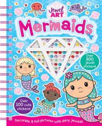 Book Cover for Jewel Art Mermaids by Connie Isaacs
