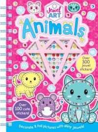 Book Cover for Jewel Art Animals by Connie Isaacs