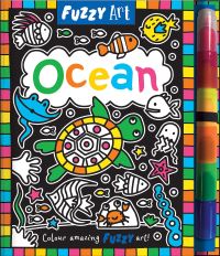 Book Cover for Fuzzy Art Ocean by Melanie Hibbert