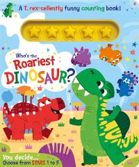 Book Cover for Who's the Roariest Dinosaur? by Lou Treleaven