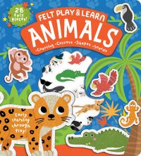 Book Cover for Felt Play & Learn Animals by Alice Barker