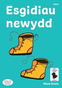 Book Cover for Esgidiau Newydd by Menna Evans