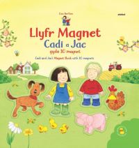 Book Cover for Llyfr Magnet Cadi a Jac / Cadi and Jac's Magnet Book by Sam Taplin