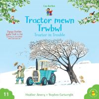 Book Cover for Tractor Mewn Trwbwl by Heather Amery, Heather Amery