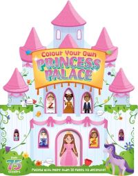 Book Cover for Colour Your Own Princess Palace by Igloo Books Ltd