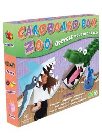 Book Cover for Cardboard Box Zoo by Igloo Books Ltd