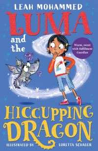 Book Cover for Luma and the Hiccupping Dragon by Leah Mohammed