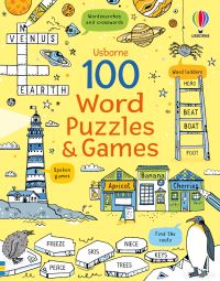 Book Cover for 100 Word Puzzles and Games by Phillip Clarke