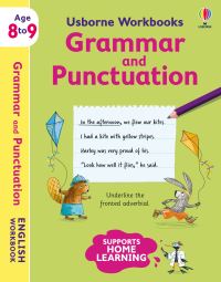 Book Cover for Usborne Workbooks Grammar and Punctuation 8-9 by Jane Bingham