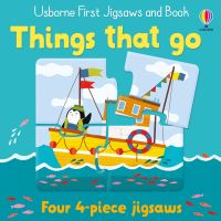 Book Cover for Usborne First Jigsaws and Book by Matthew Oldham