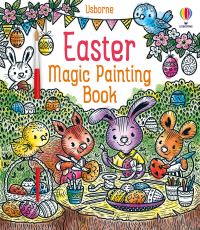 Book Cover for Easter Magic Painting Book by Abigail Wheatley