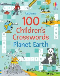Book Cover for 100 Children's Crosswords by Phillip Clarke