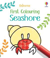 Book Cover for First Colouring Seashore by Kate Nolan