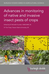 Book Cover for Advances in Monitoring of Native and Invasive Insect Pests of Crops by Michelle Fountain, Tom Pope
