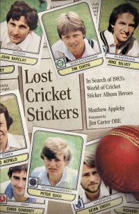 Book Cover for Lost Cricket Stickers by Matthew Appleby