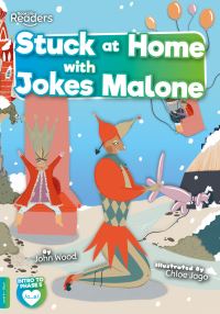 Book Cover for Stuck at Home With Jokes Malone by John Wood