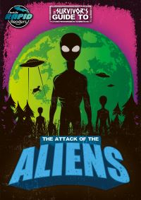 Book Cover for The Attack of the Aliens by Hermione Redshaw
