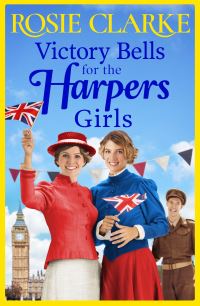 Book Cover for Victory Bells for the Harpers Girls by Rosie Clarke