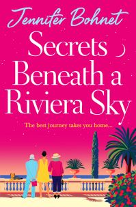 Book Cover for Secrets Beneath a Riviera Sky by Jennifer Bohnet