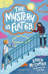 Book Cover for The Mystery in Flat 6B by Karen McCombie